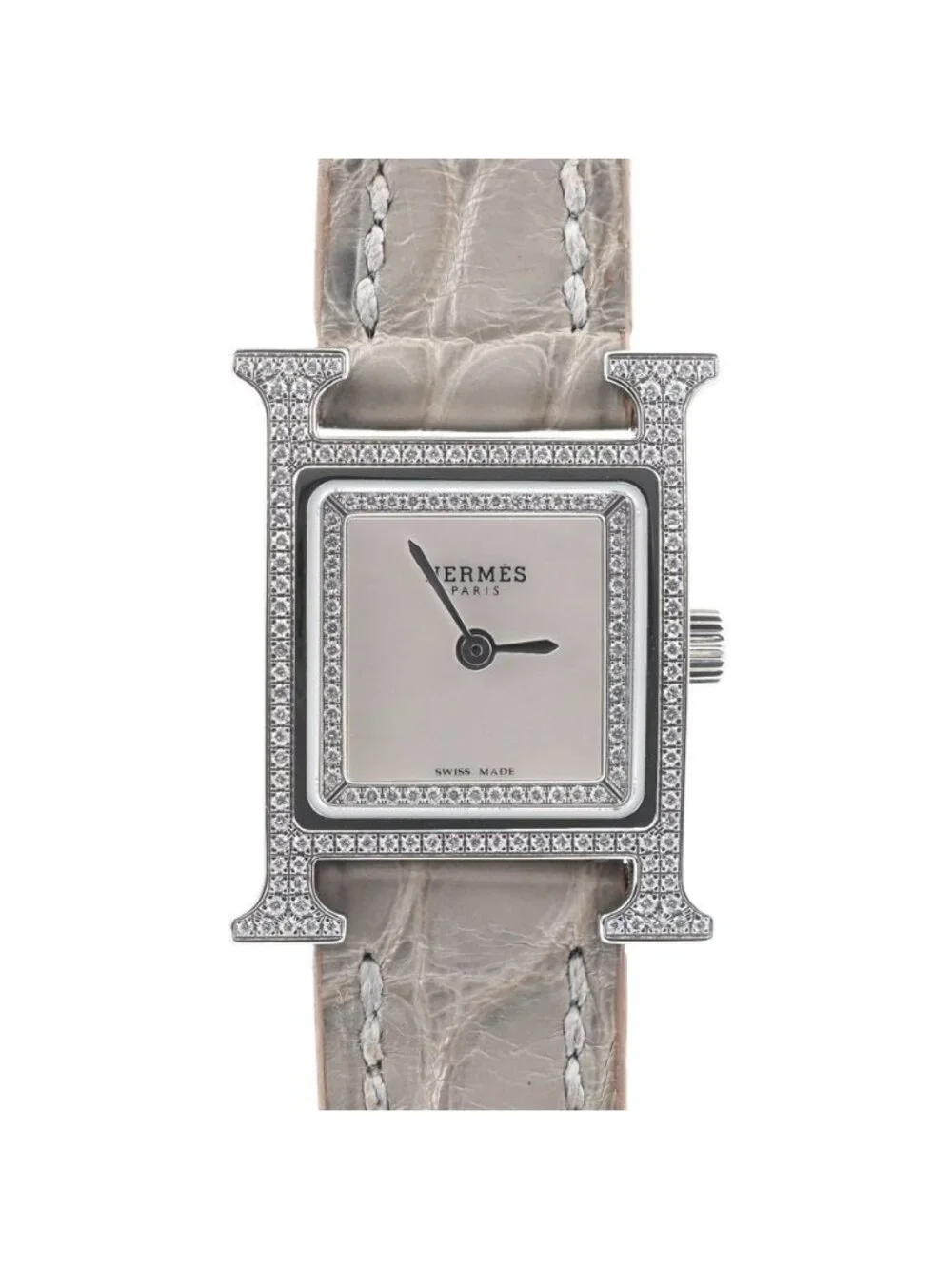 Hermes Watch Silver